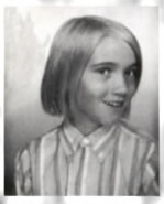 Marie as a young girl